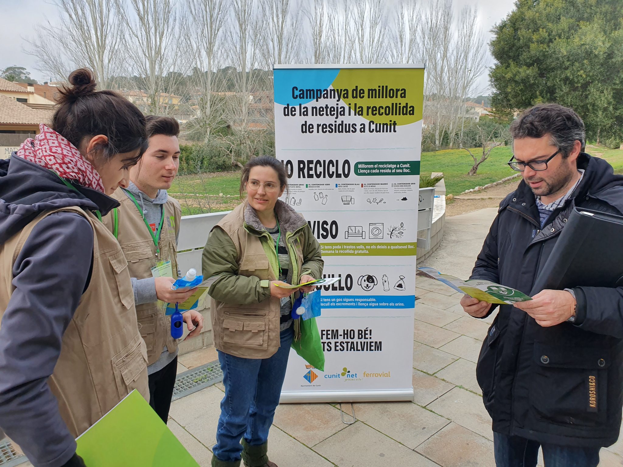 ‘Jo reciclo, jo aviso, jo recullo’, comença la campanya de civisme a Cunit
