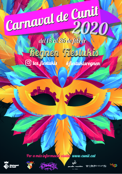 El Carnaval de Cunit presenta la programació 2020