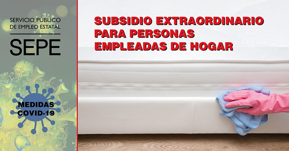 Obert el termini per sol·licitar el subsidi Extraordinari per persones treballadores de la llar.