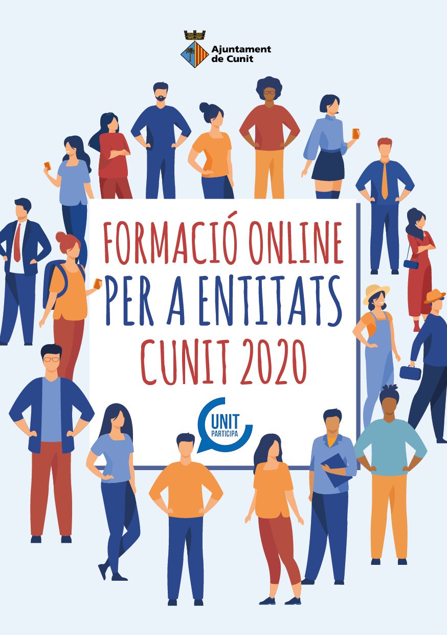 Obertes les inscripcions a les activitats formatives per a entitats i associacions