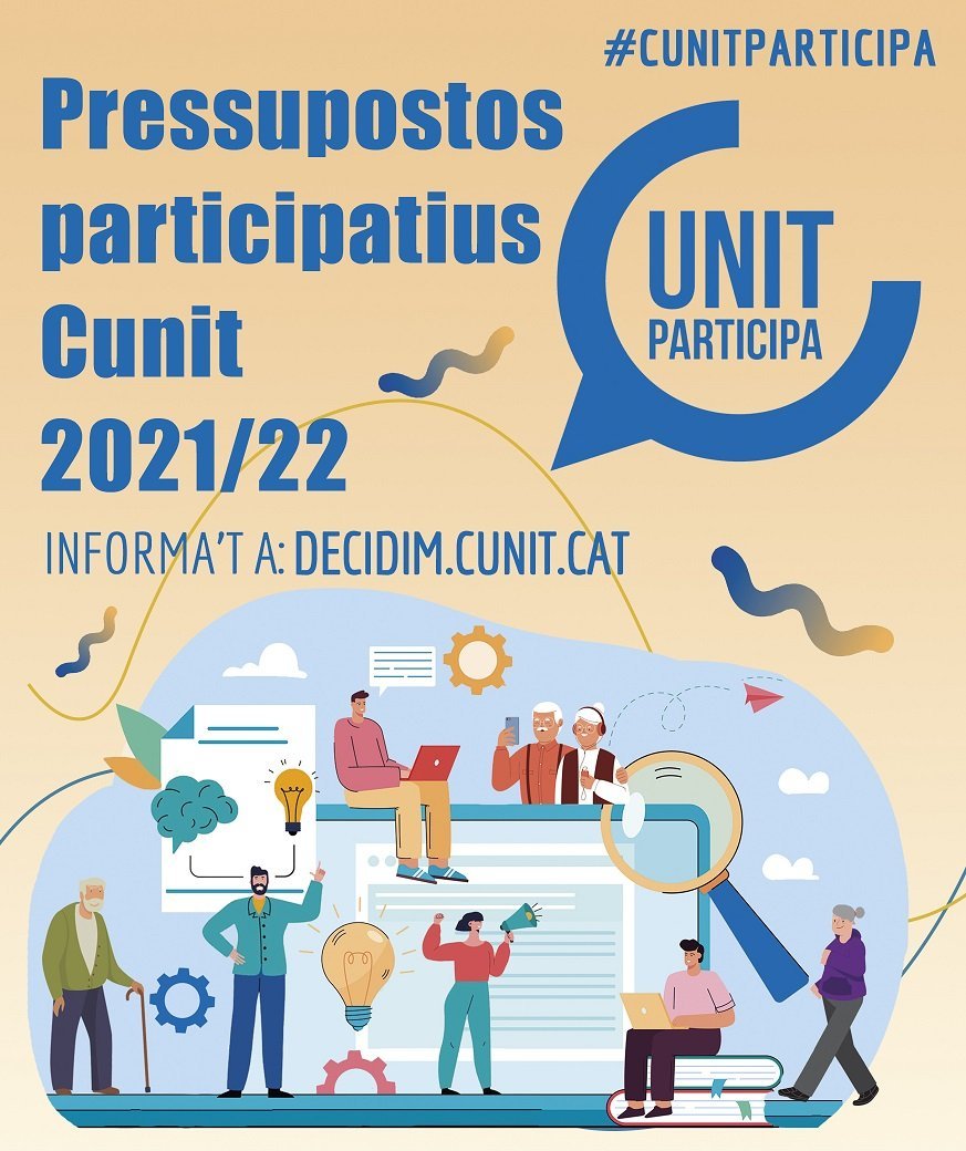 Cunit obre la votació dels pressupostos participatius
