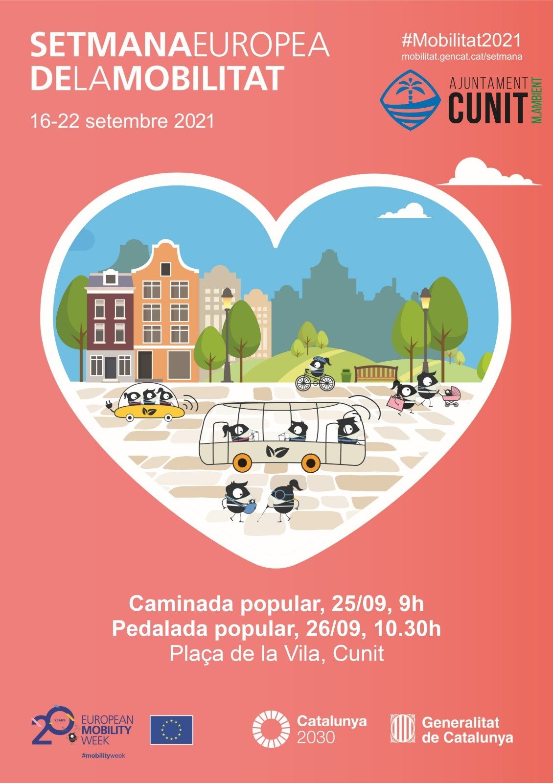 Cunit recupera la Pedalada i la Caminada Popular