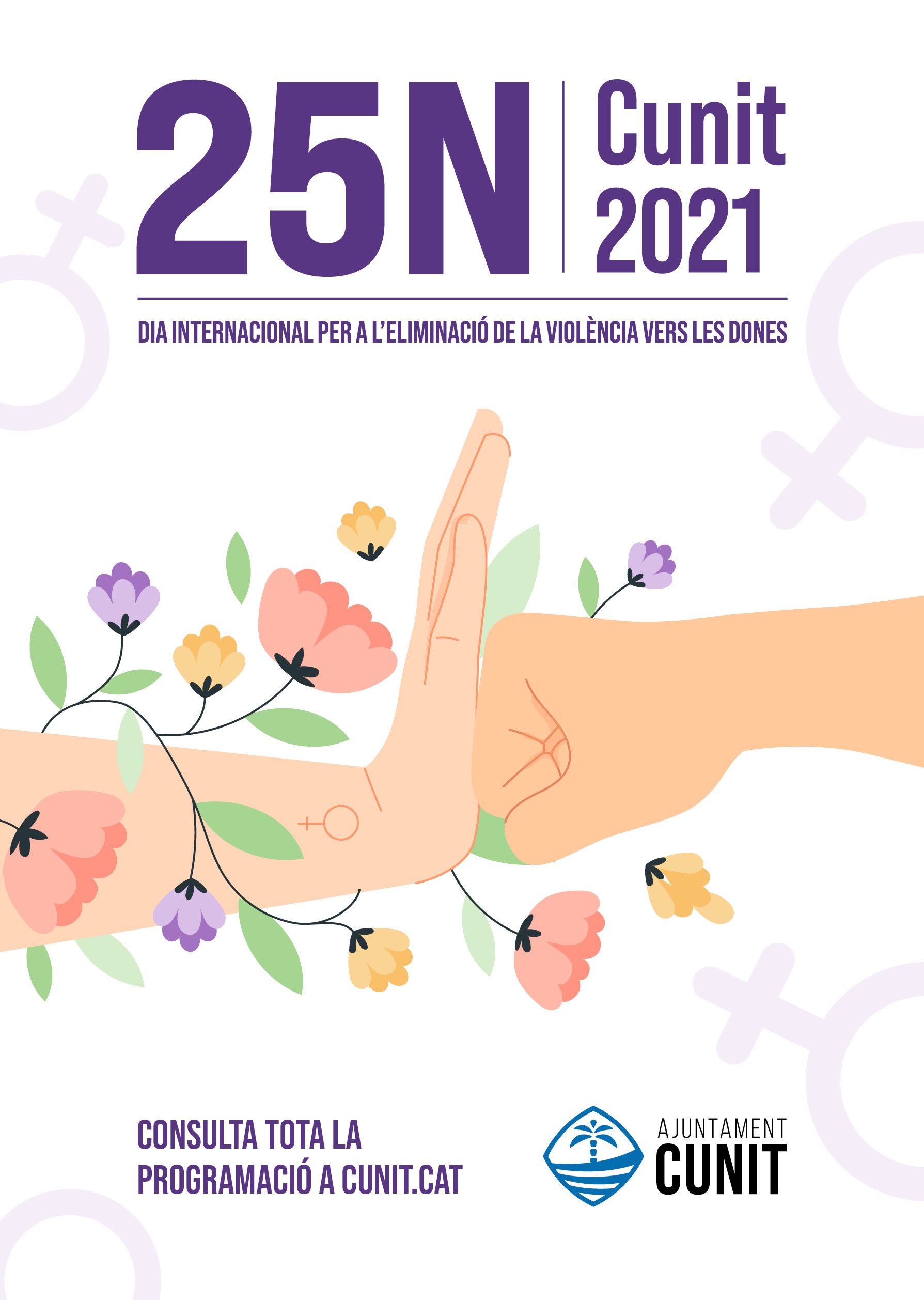 Cunit commemora el 25 de Novembre, Dia Internacional per a l’Eliminació de la Violència vers les Dones