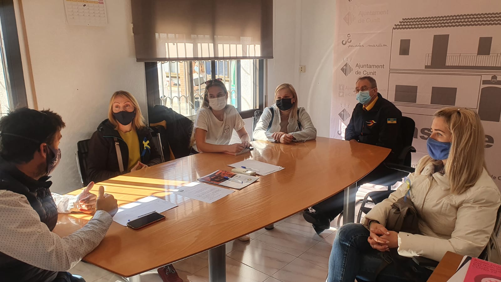 Cunit coordina l’ajuda a Ucraïna i habilita dos punts de recollida de material i aliments