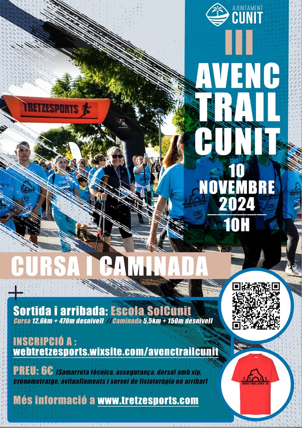 Obertes les inscripcions per a la III Cursa “Avenc Trail” a Cunit el 10 de novembre