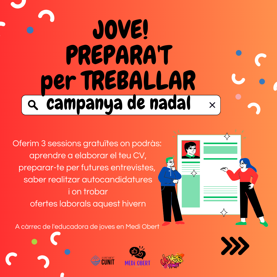 Càpsules formatives per a joves per a la recerca de feina