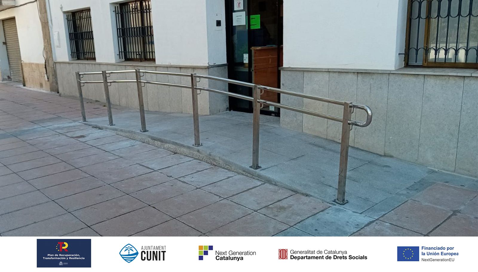 Millores d’accessibilitat a l’Ajuntament de Cunit