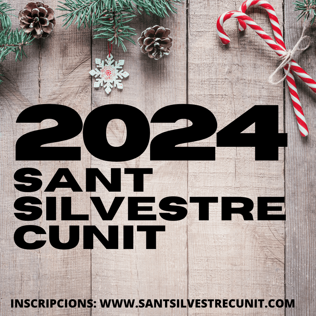 Ja estan obertes les inscripcions per a la  XXIV edició de la Sant Silvestre de Cunit
