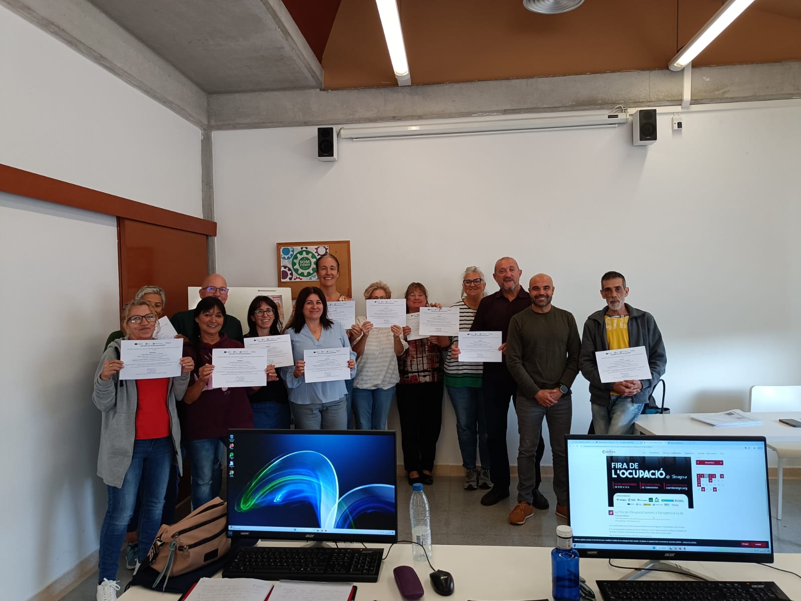 Finalitza amb èxit el curs de competències digitals amb alta participació i demanda de continuïtat