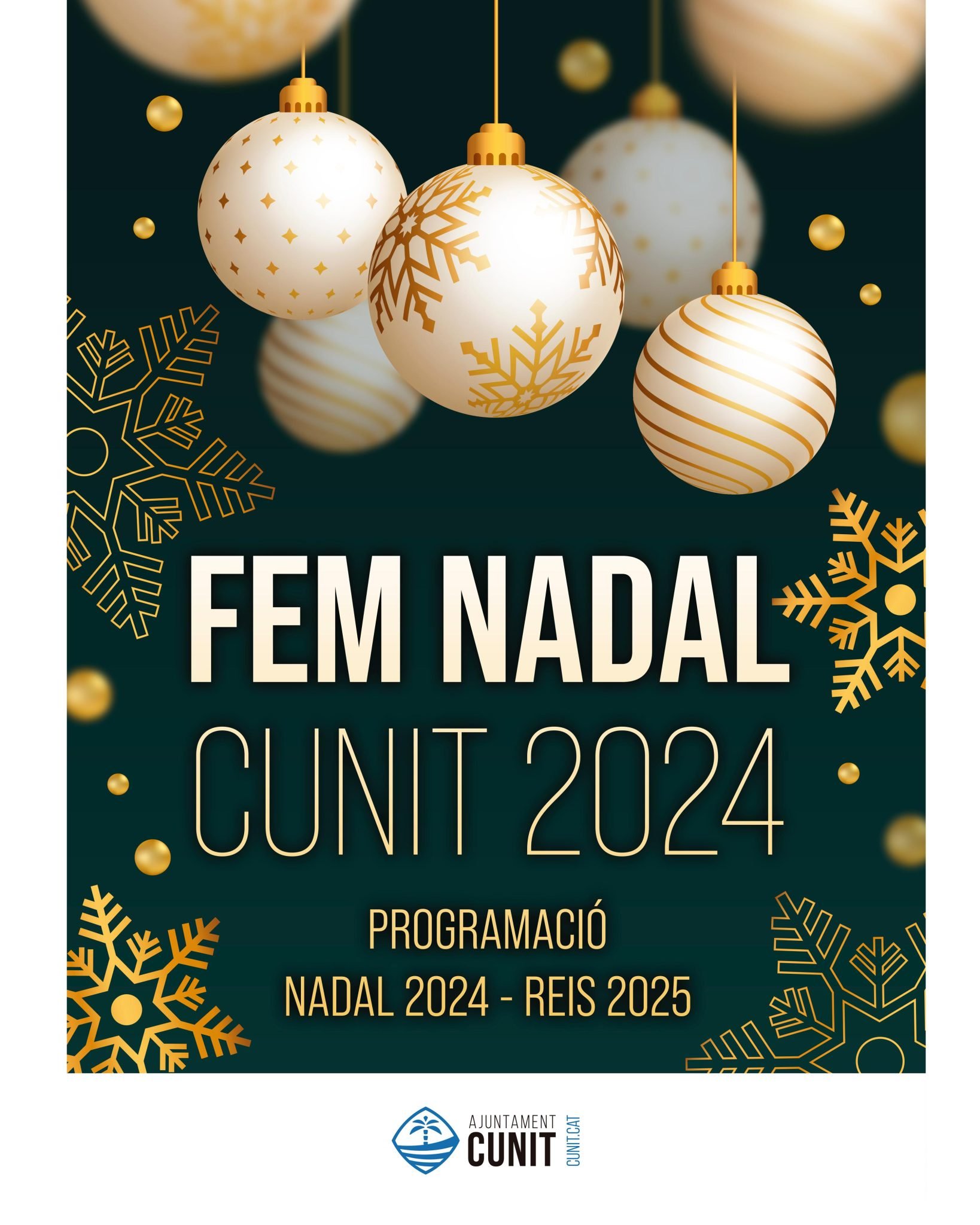 Cunit celebrarà el Nadal amb activitats per a tota la família