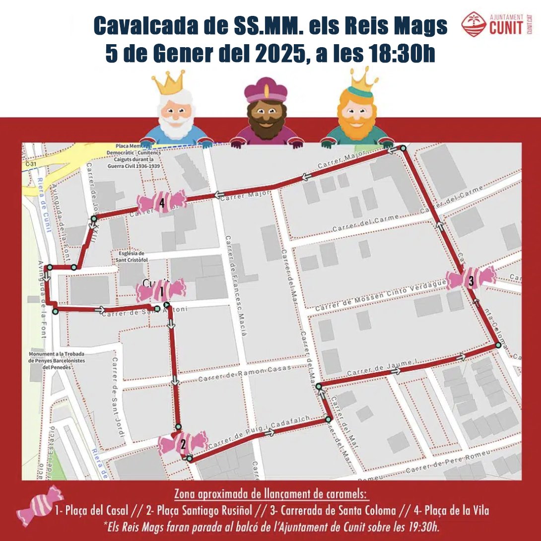 Cavalcada de SSMM els Reis d’Orient