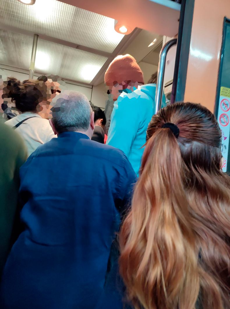 Cunit denuncia la situació insostenible del servei de Rodalies