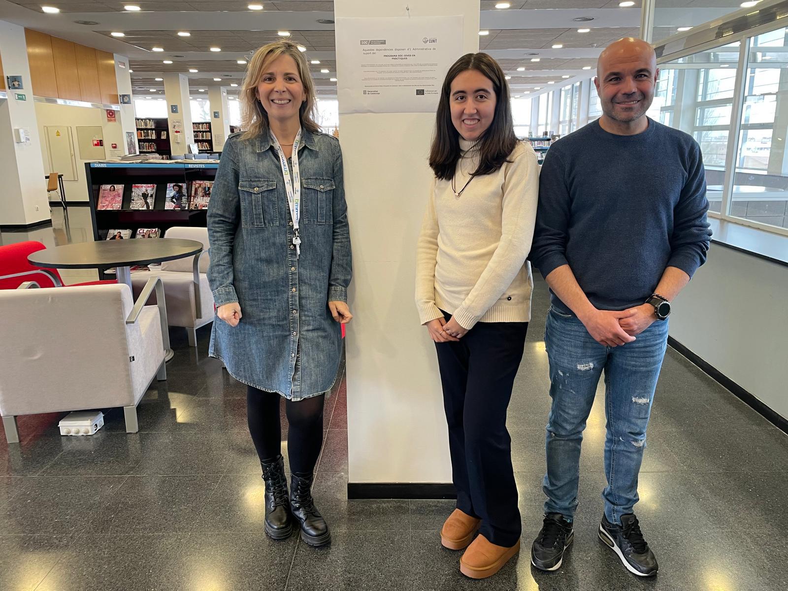 Nova incorporació a la Biblioteca Municipal de Cunit amb el programa Joves en Pràctiques