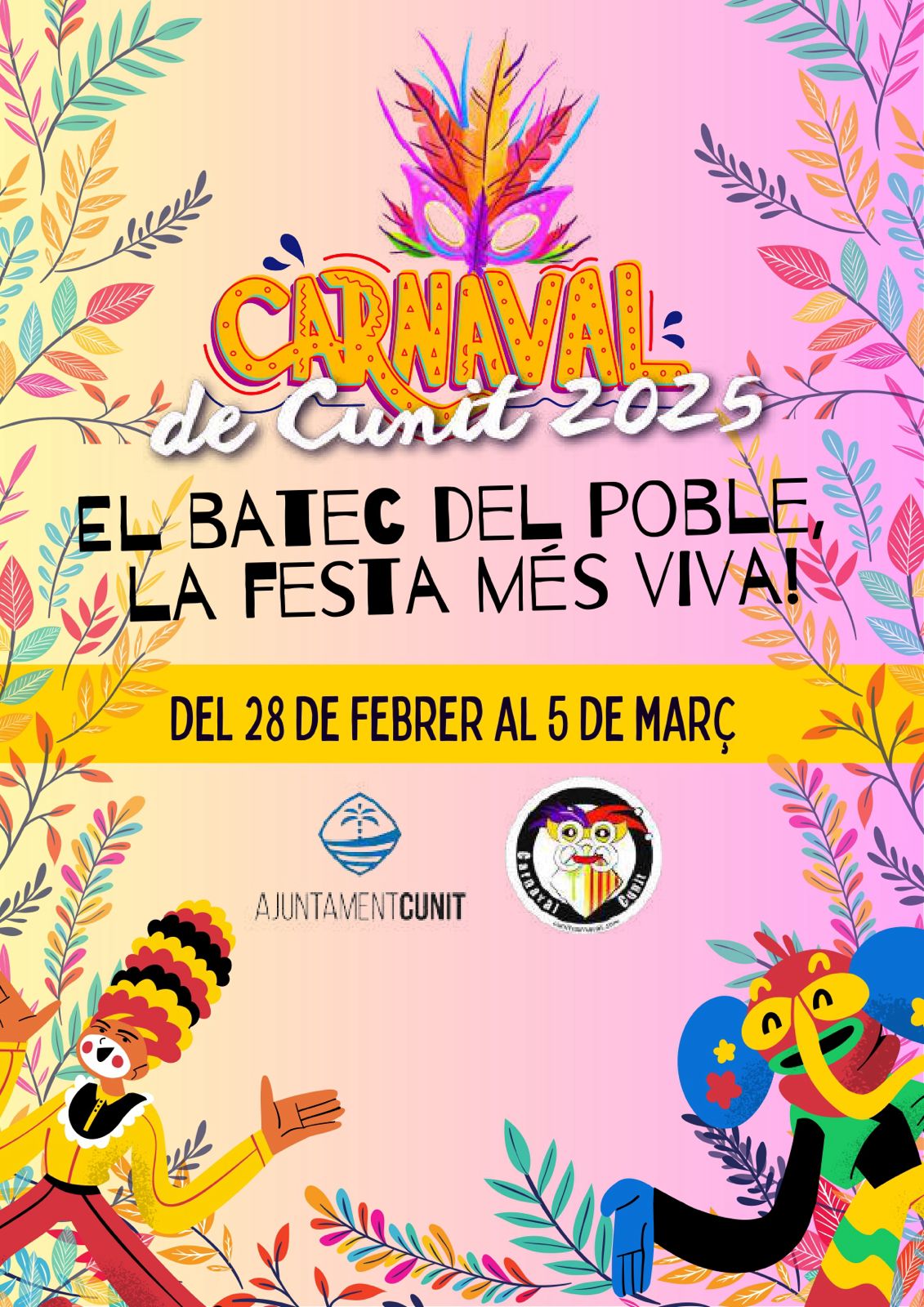 Tot a punt per a l’edició 2025 del Carnaval de Cunit