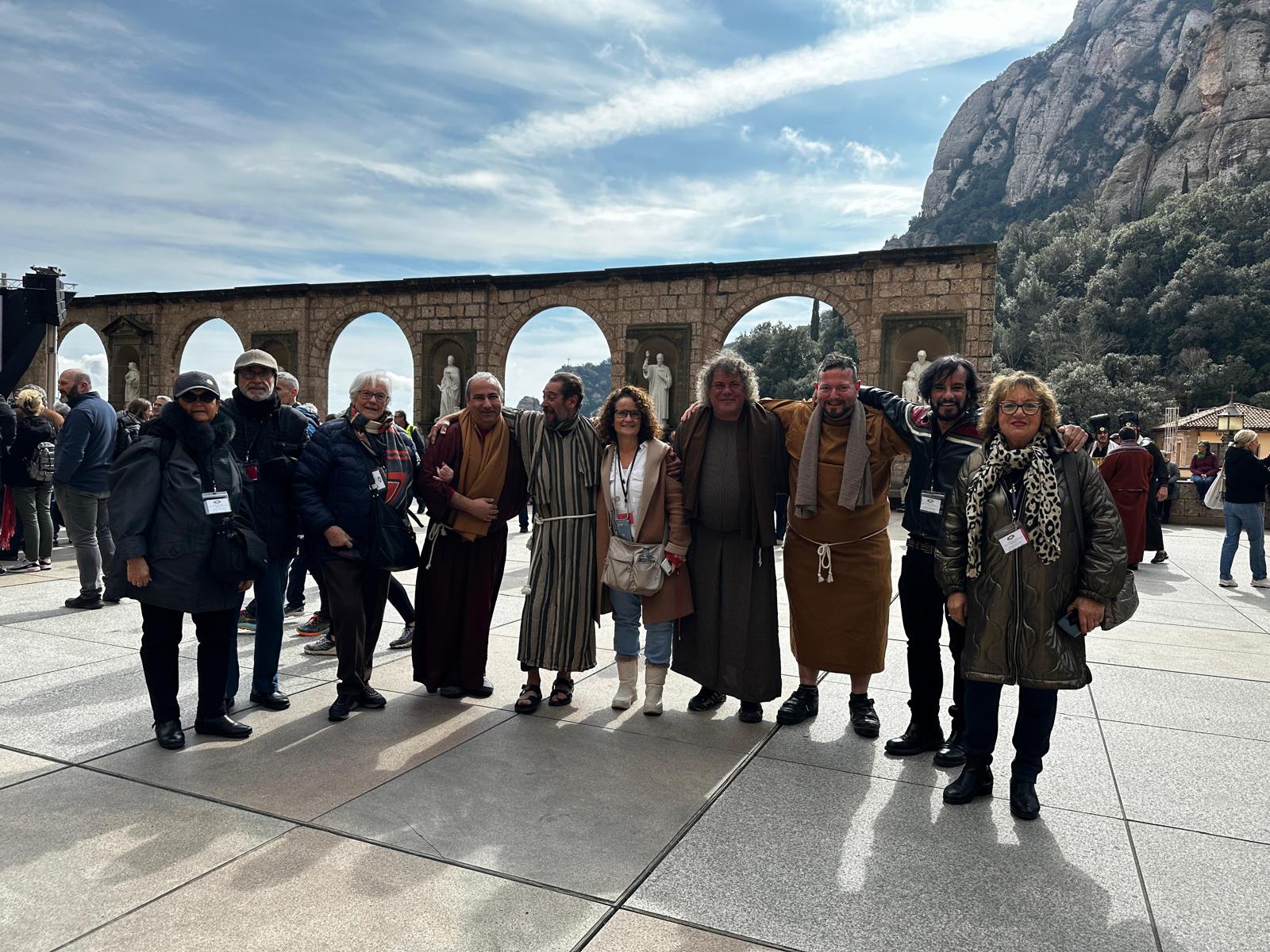 Cunit present a la representació de ‘Passió de Passions’ a Montserrat