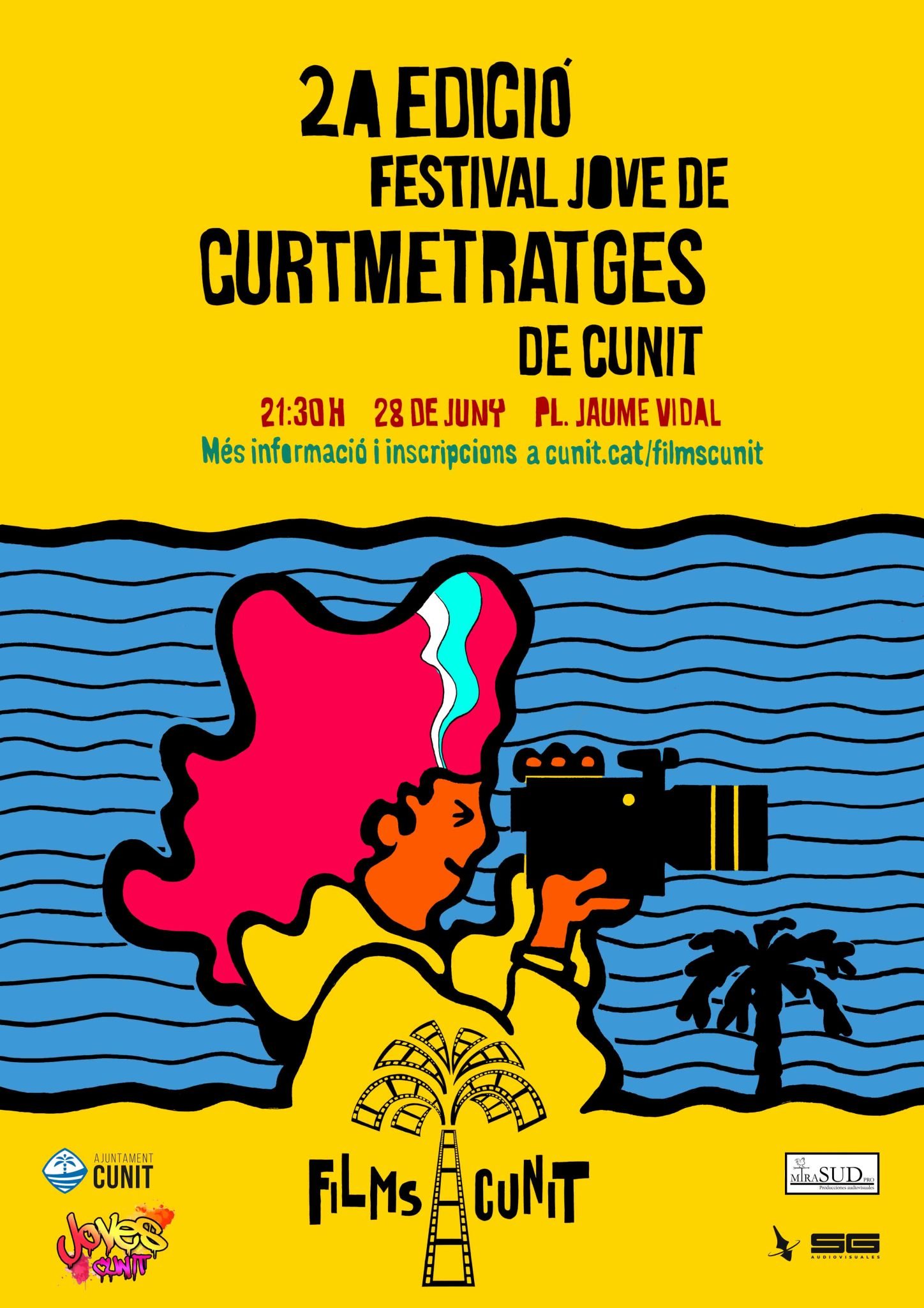 Obertes les inscripcions per la 2ª edició del FILMSCUNIT, el Festival Jove de Curtmetratges de Cunit