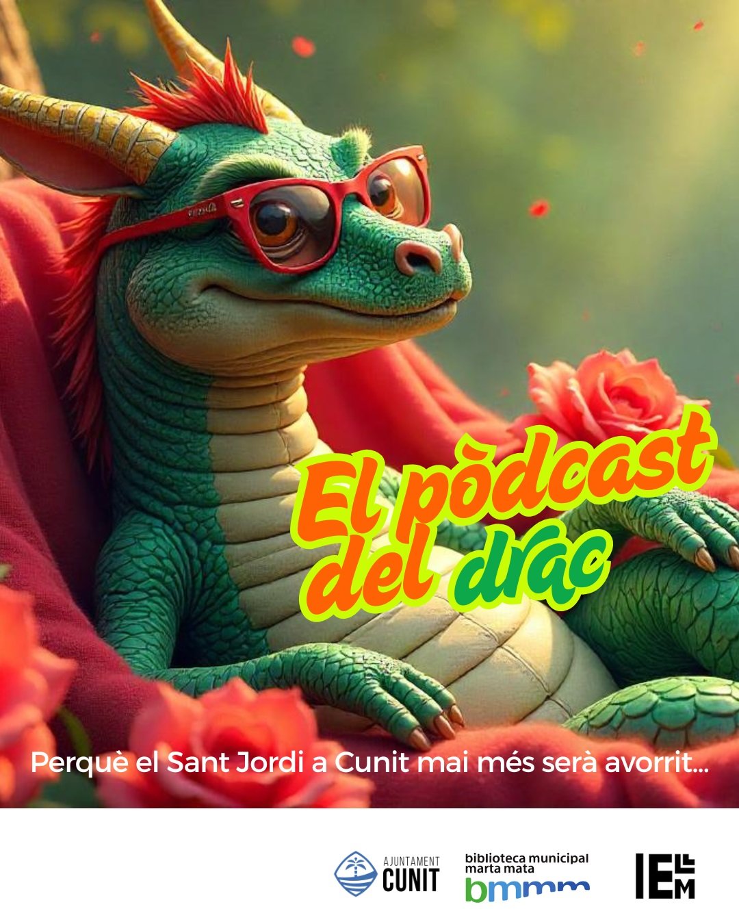 La Biblioteca de Cunit estrena ‘El pòdcast del Drac’