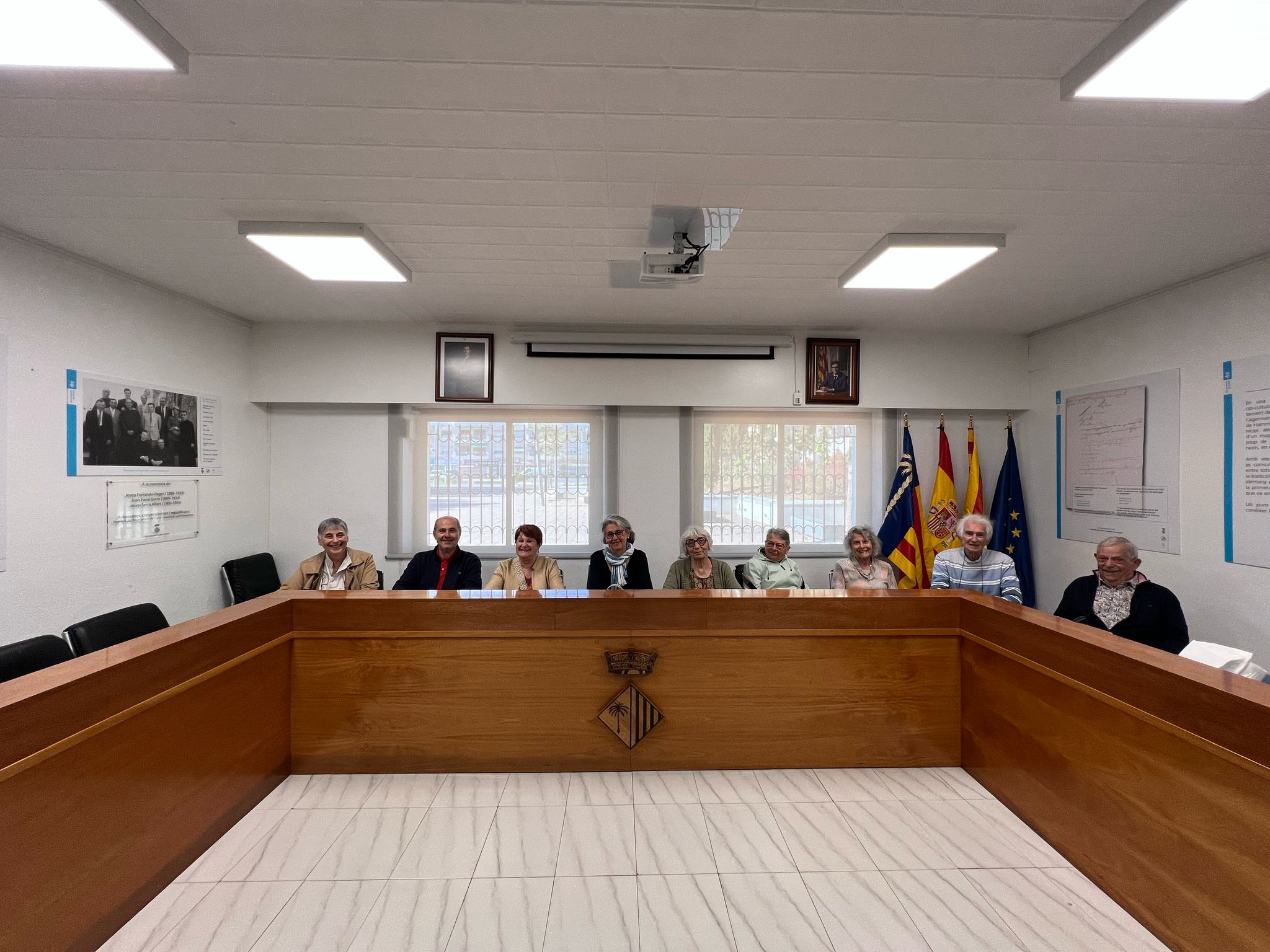 Finalitza amb èxit la visita de la delegació d’Arbas a Cunit