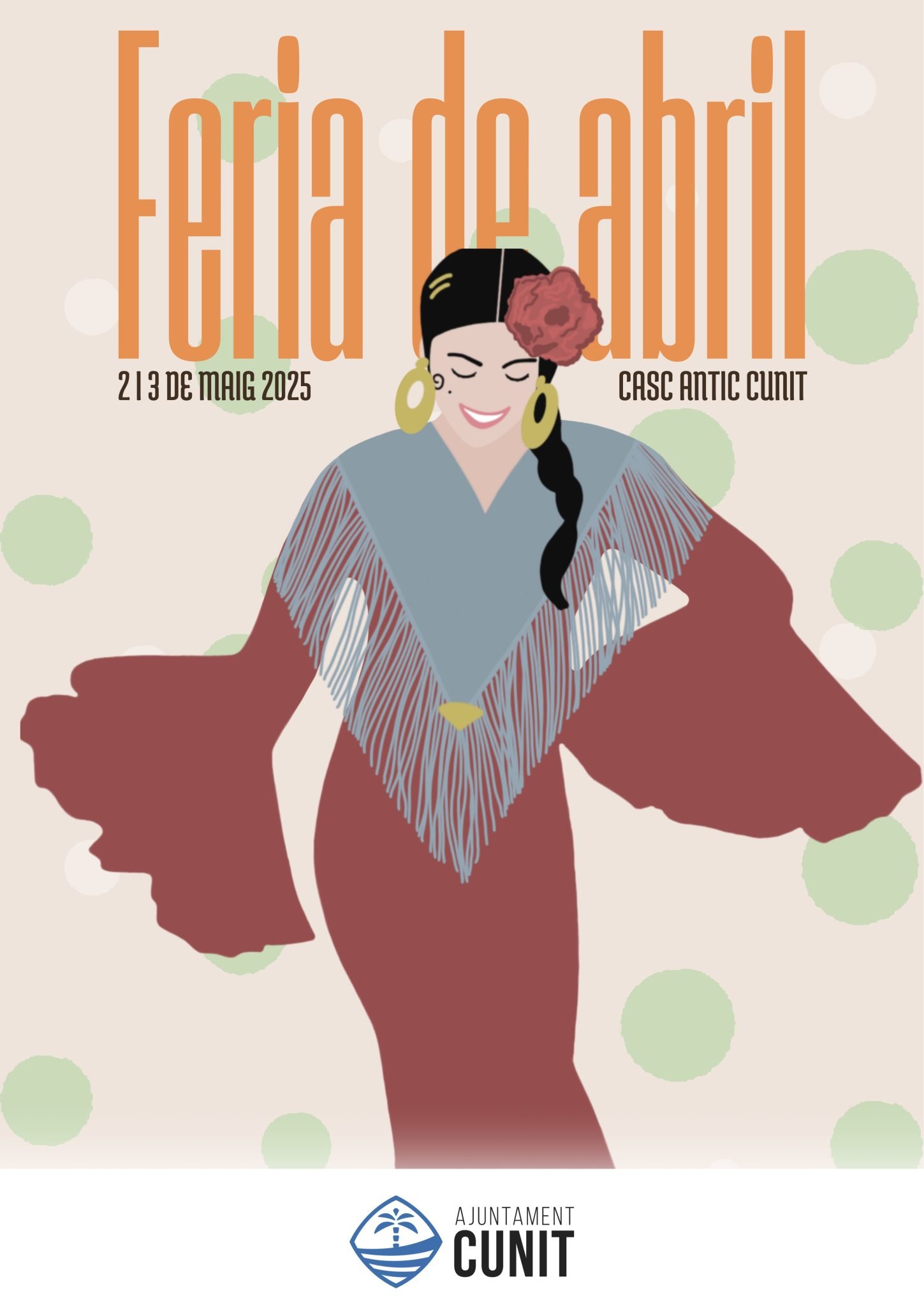 Tot a punt per gaudir de la Feria de Abril a Cunit, els dies 2 i 3 de maig