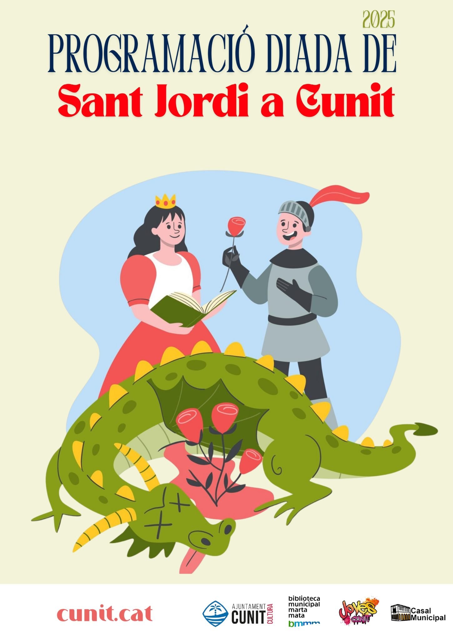 Cunit es prepara per viure una nova diada de Sant Jordi plena d’activitats