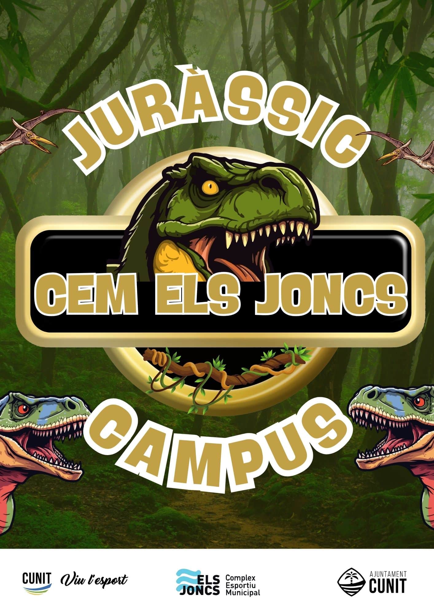 Juràssic Campus 2025, aventura i esport aquest estiu a Cunit