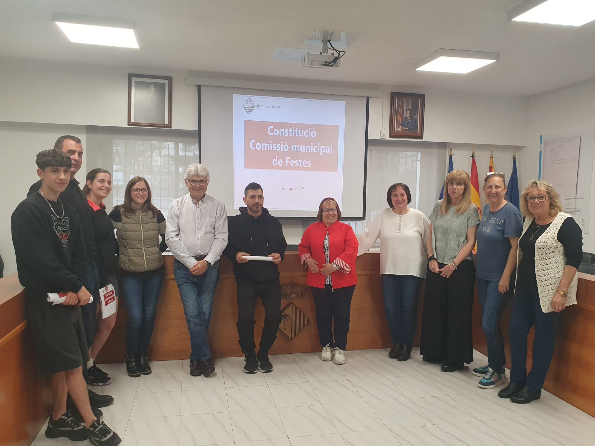 Neix la Comissió Municipal de Festes de Cunit amb la mirada posada en la millora de les celebracions locals