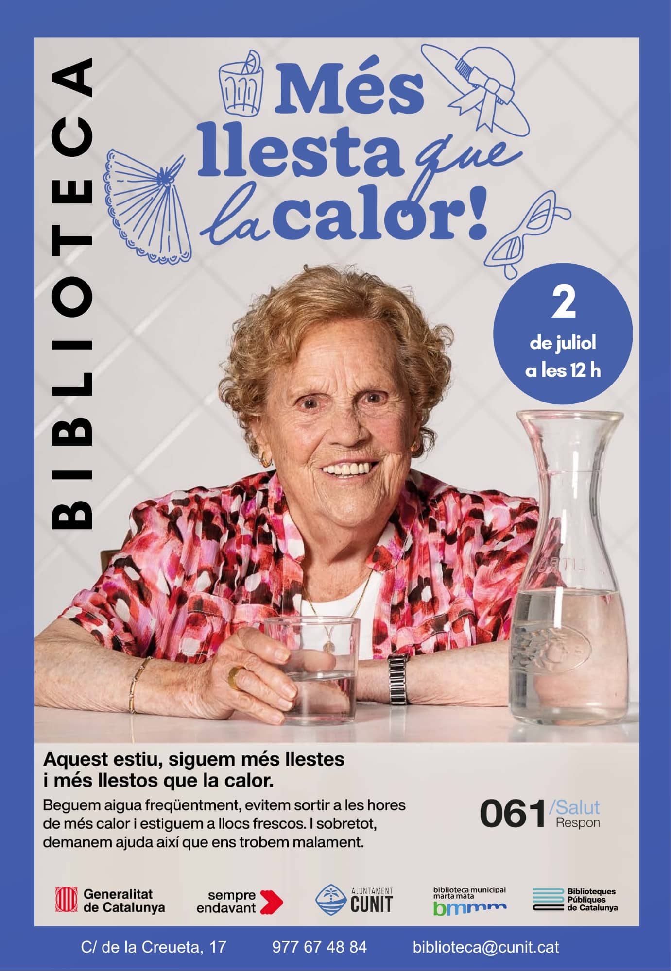 Xerrada sobre els efectes de la calor i com prevenir-los