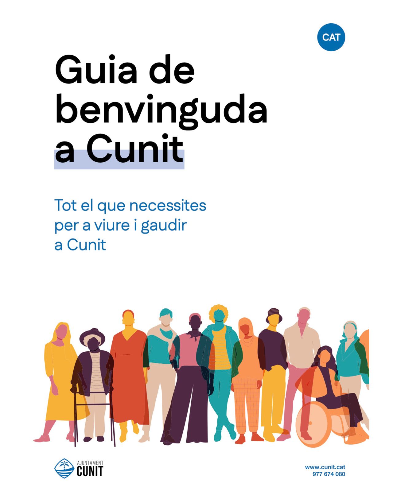 Cunit es consolida com a municipi d’acollida amb una nova Guia de Benvinguda per a les persones residents