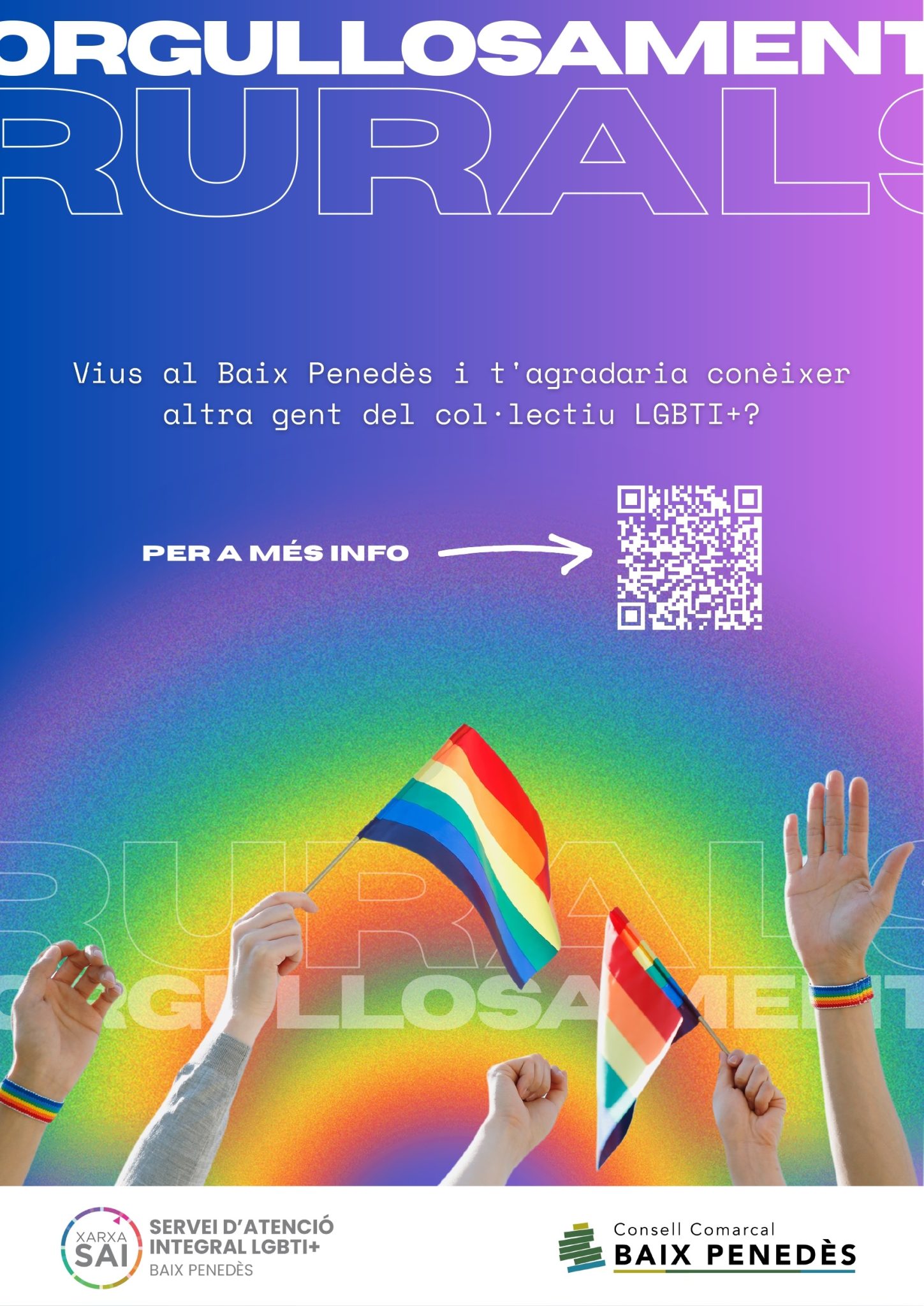 El Consell Comarcal del Baix Penedès impulsa la creació d’un espai estable i segur de trobada per a persones LGBTI+