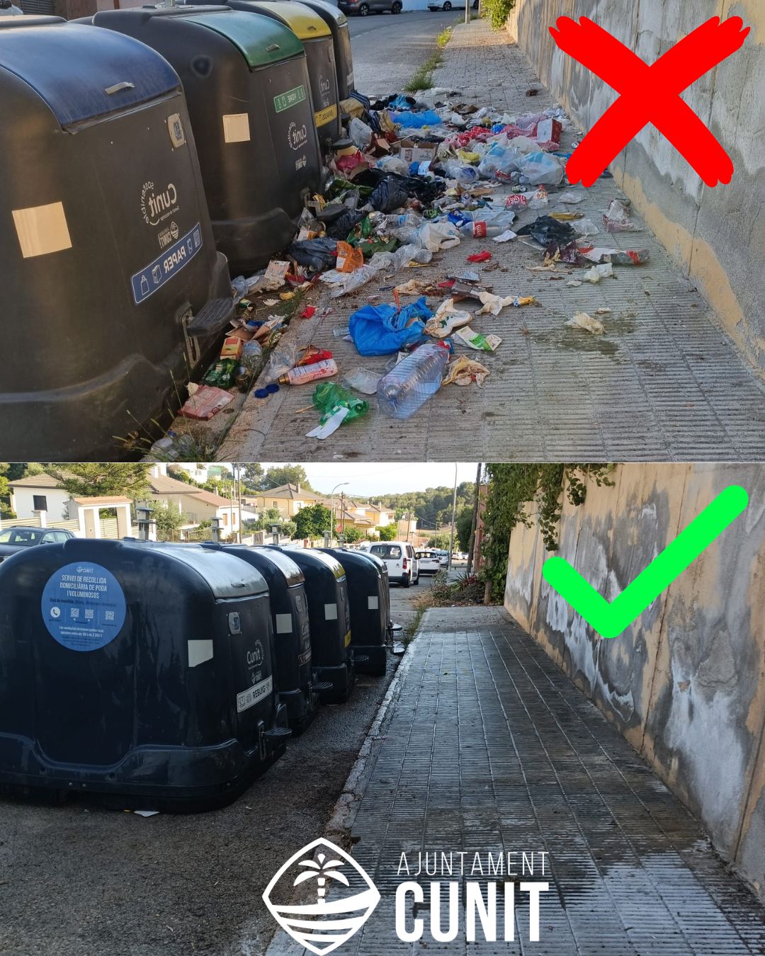 Cunit reforça el servei de neteja viària durant l’estiu i aposta per un espai públic de qualitat