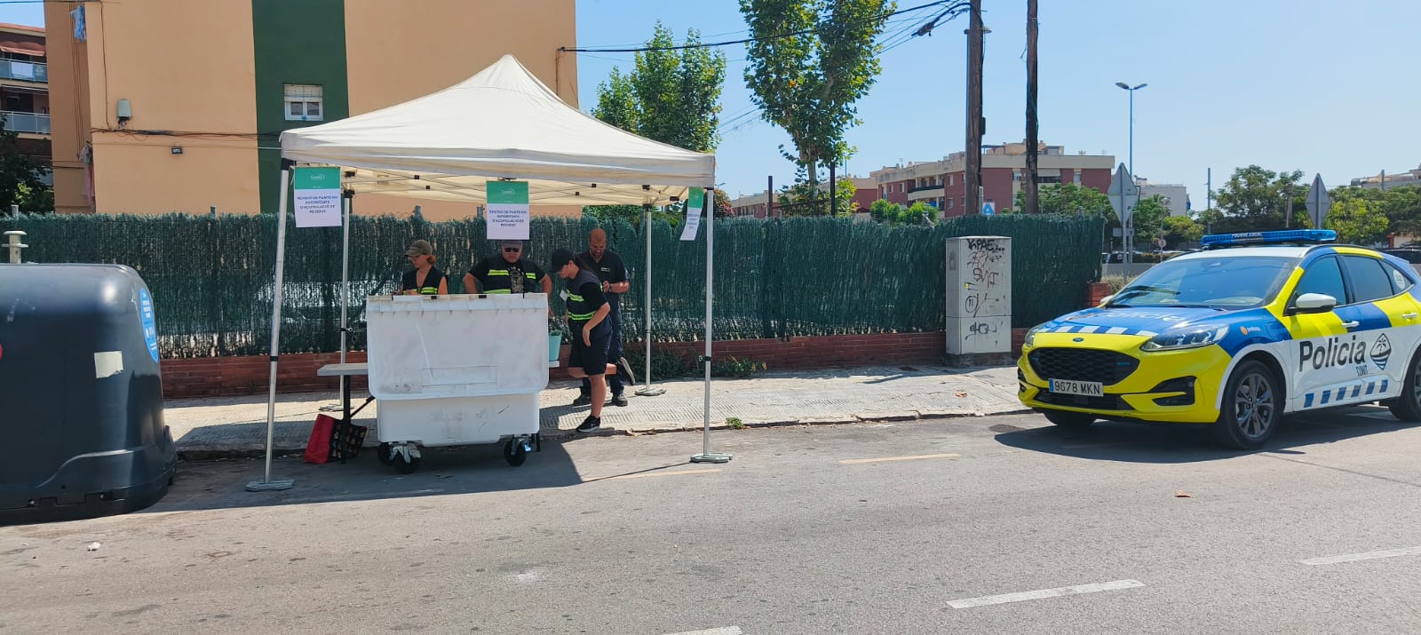 Cunit intensifica el control dels residus amb tolerància zero als actes incívics