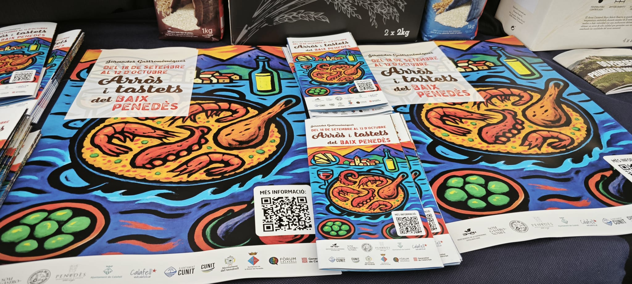 Cunit se suma a la tercera edició de les Jornades Gastronòmiques de l’Arròs i Tastets del Baix Penedès