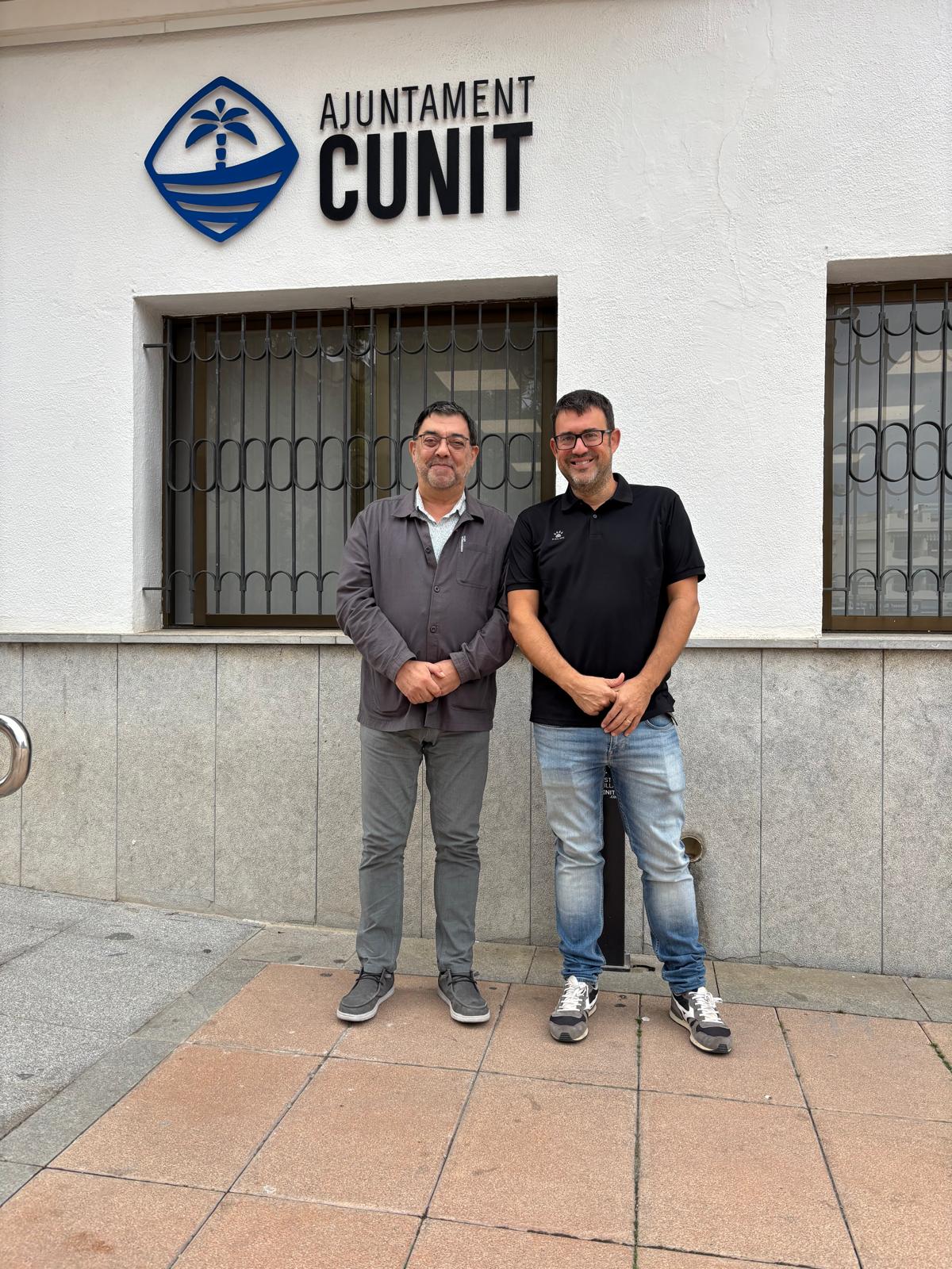 Reunió de l’alcalde de Cunit amb el delegat del Govern per reclamar millores urgents en serveis bàsics