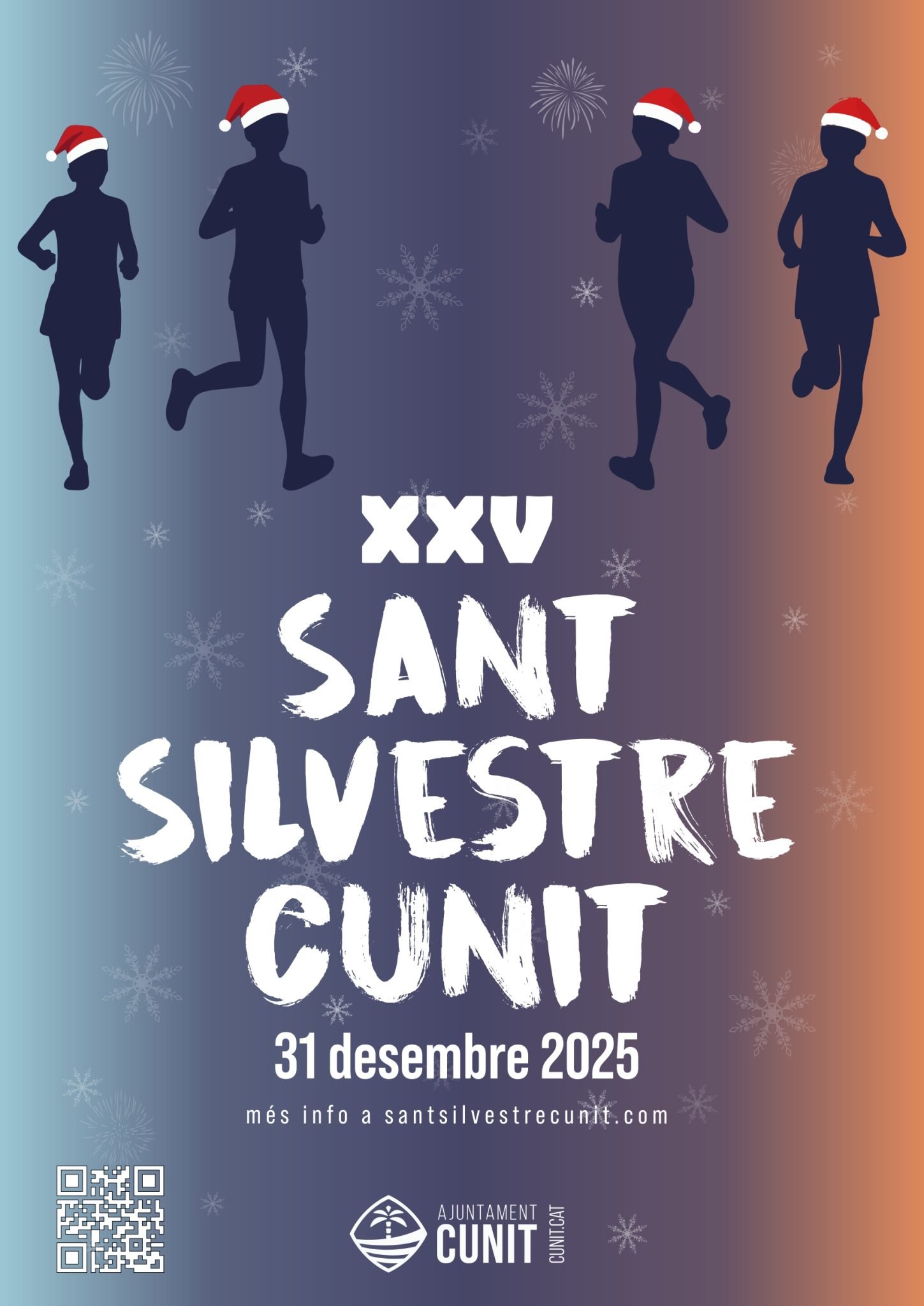 Ja estan obertes les inscripcions per a la XXV edició de la Sant Silvestre de Cunit