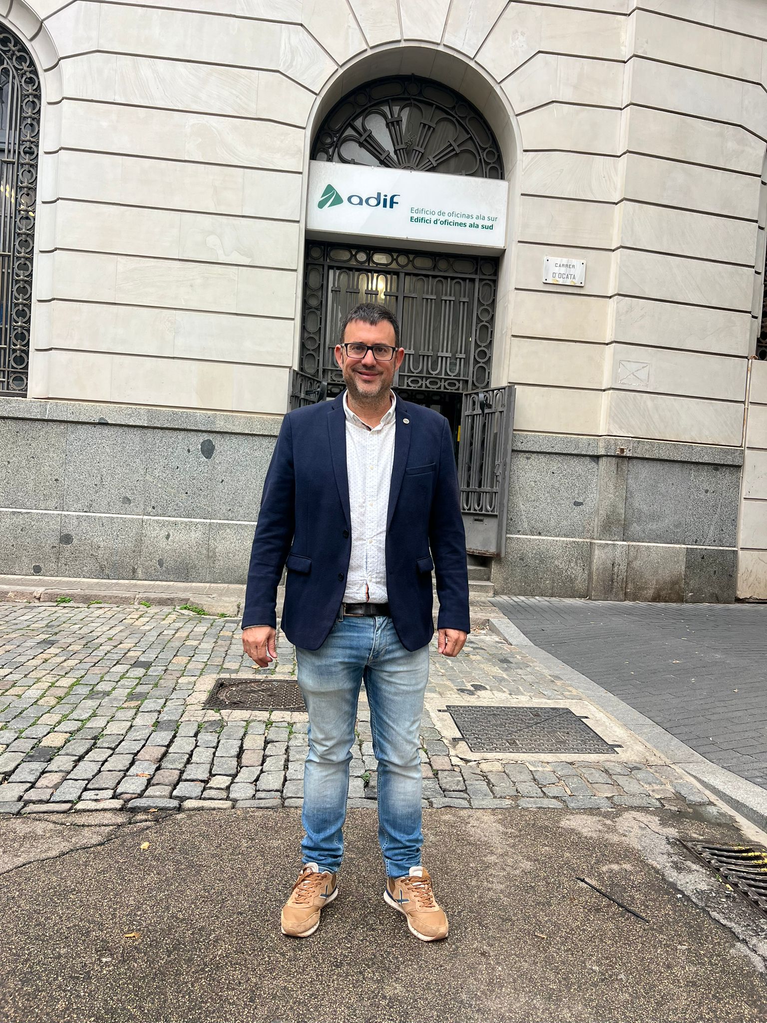L’alcalde Jaume Casañas es reuneix amb ADIF per reclamar millores urgents al municipi
