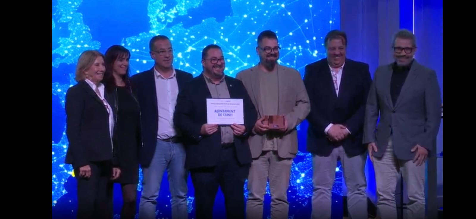 L’Ajuntament de Cunit, primer premi d’innovació digital a Catalunya