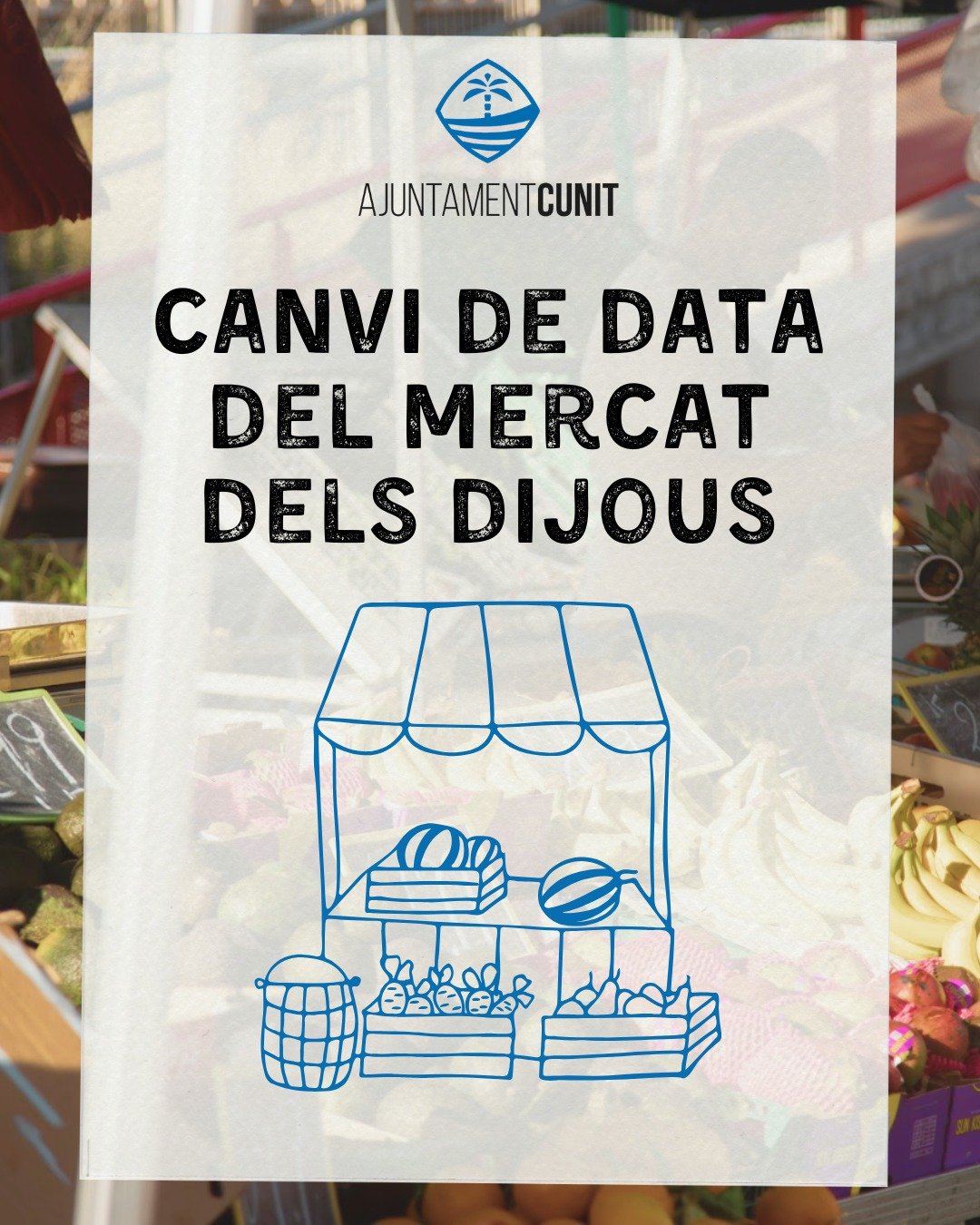 Canvi de data del Mercat dels dijous