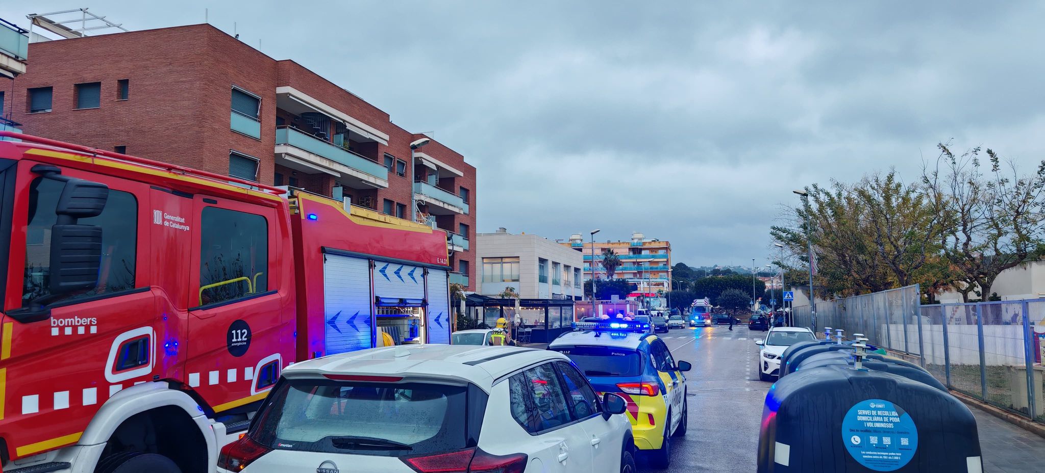 Fuita de gas en una cafeteria de Cunit sense conseqüències