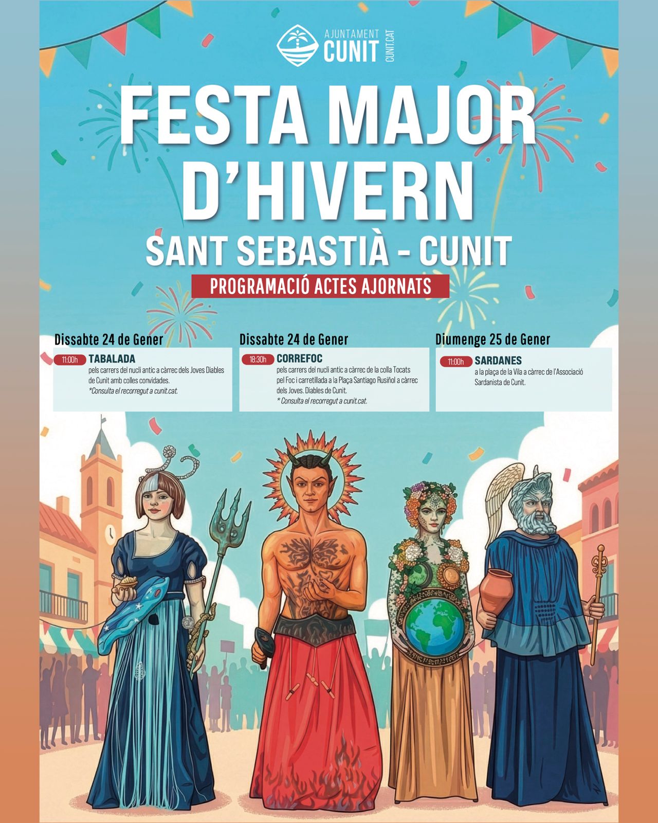 Actes de la Festa Major d’Hivern previstos per al pròxim cap de setmana