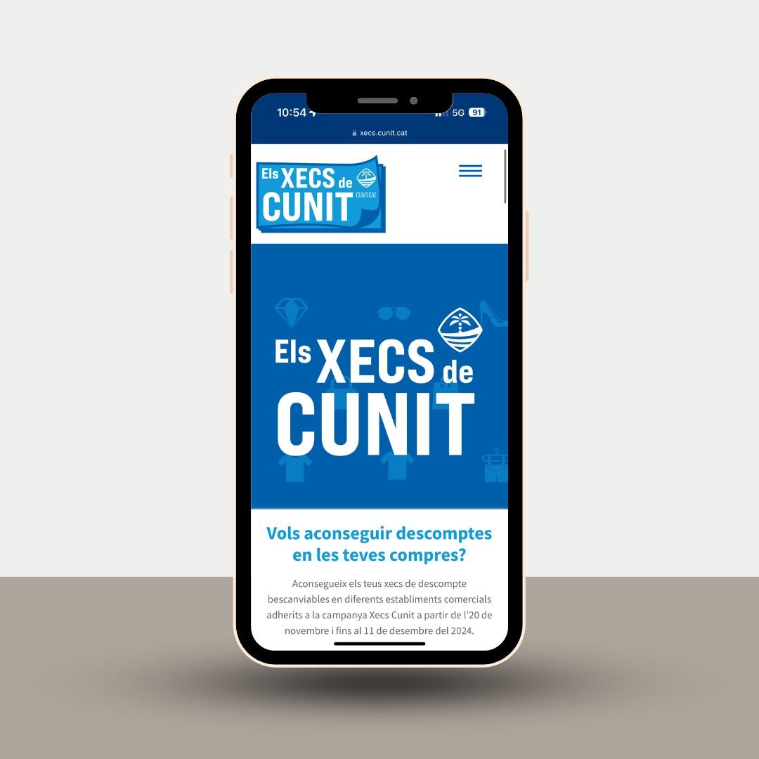 Gran èxit de la 5a edició de la Campanya “Comprem a Cunit” amb els Xecs Descompte