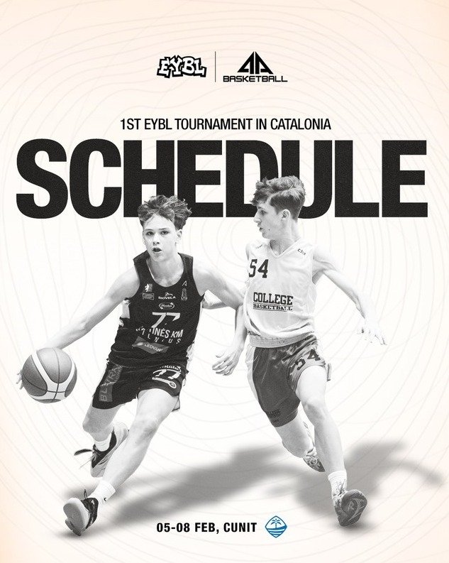 Del 5 al 8 de febrer Cunit serà seu de la 1ª etapa de l’EYBL de Basket