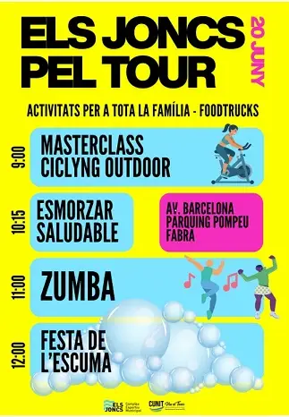 El 20 de juny, el CEM Els Joncs celebra el pas del Tour de França amb una jornada d’esport a l’aire lliure