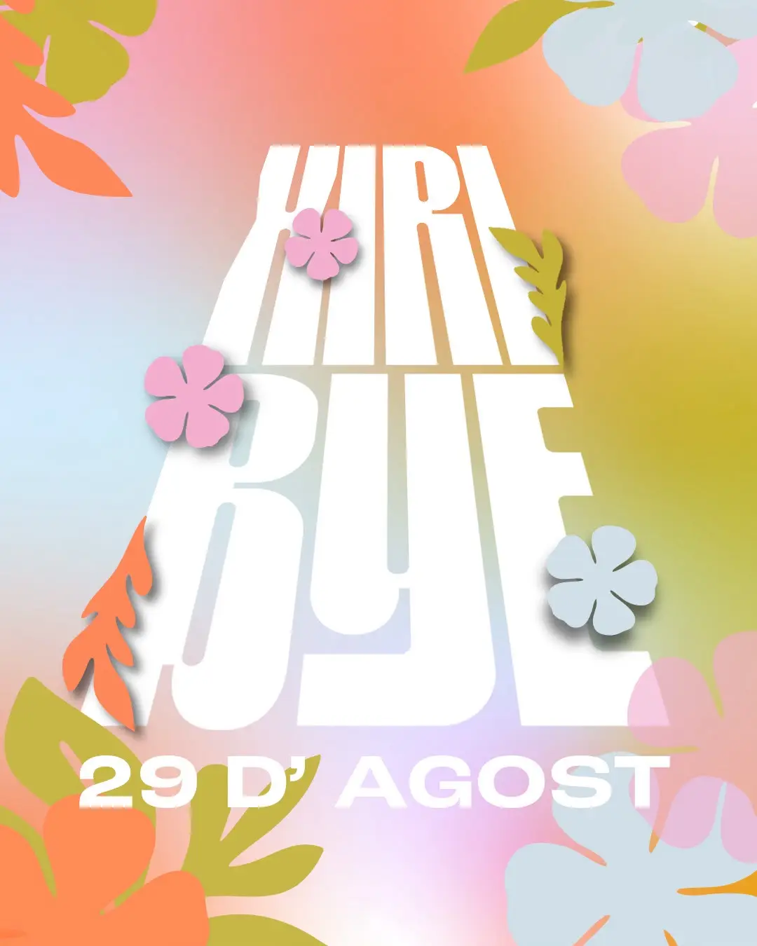 Joves per Cunit organitza el «XiriBye», una nova proposta festiva per acomiadar l’estiu