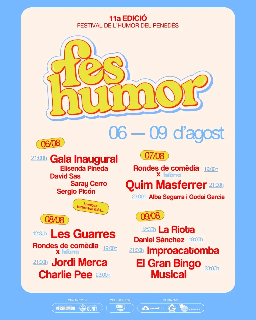 El FESHUMOR arriba a la seva onzena edició més en forma que mai